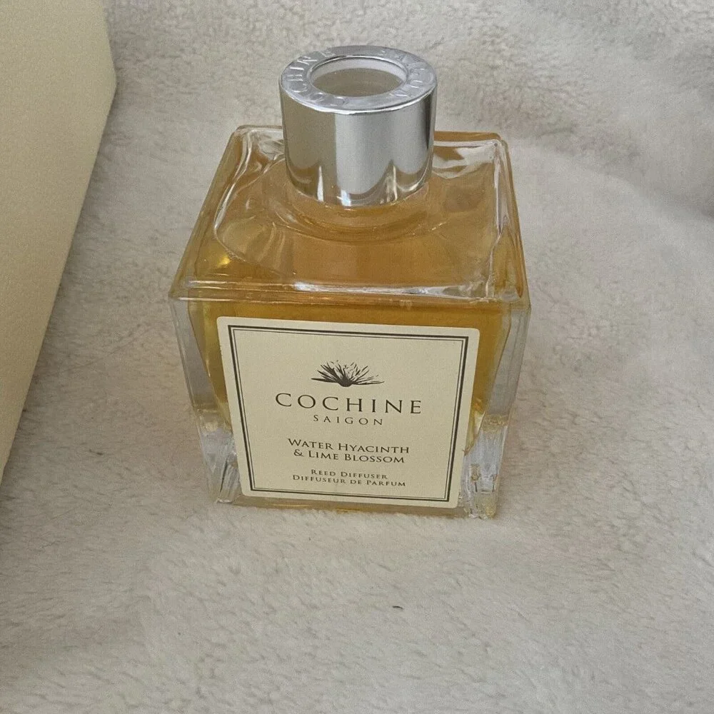 Cochine Saigon Water Hyacinth & Lime Blossom Luxury Reed Diffuser New In Box